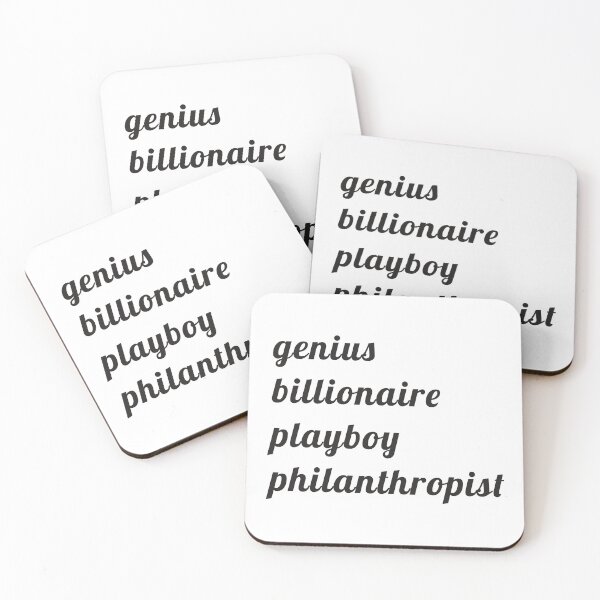 Item preview, genius, billionaire, playboy, philanthropist designed and sold by Theodor Mint.