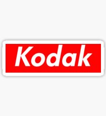 Kodak Supreme Logo Sticker