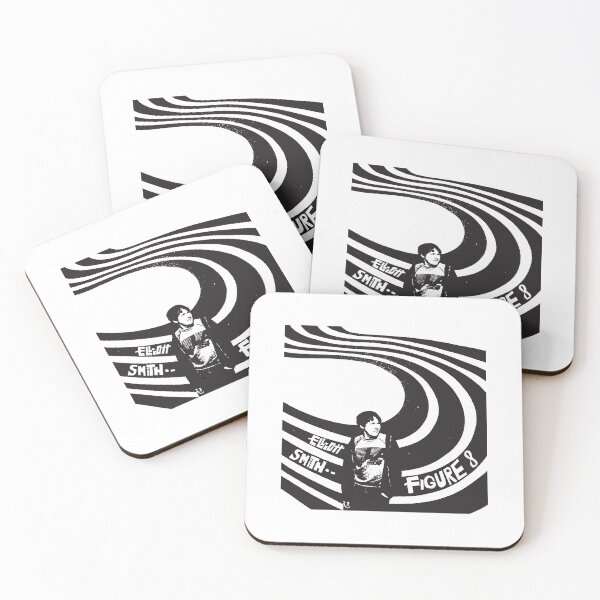 Item preview, elliott smith album cover - figure 8 - black and white design designed and sold by ameliav2002.