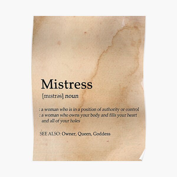 mistress-dictionary-definition-poster-for-sale-by-sinup-studio