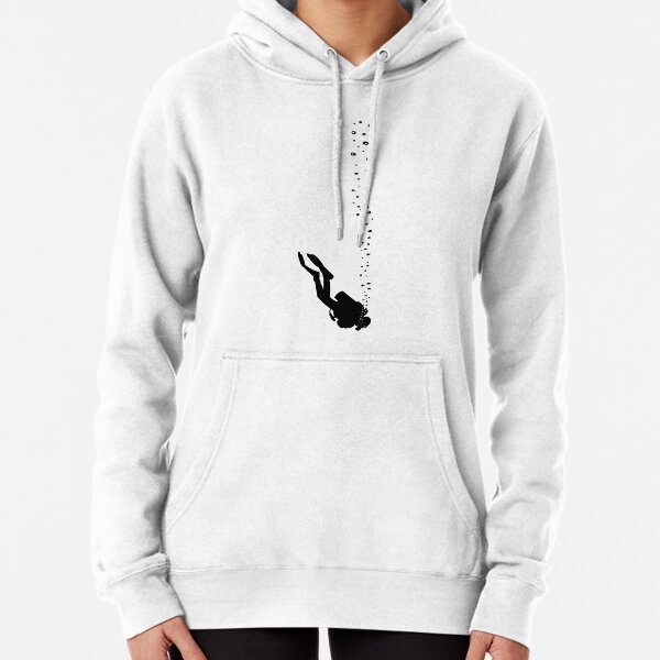 Scuba Diver Pullover Hoodie