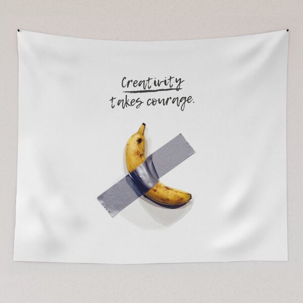 Item preview, Banana On Tape Creativity Takes Courage designed and sold by RareLoot19.