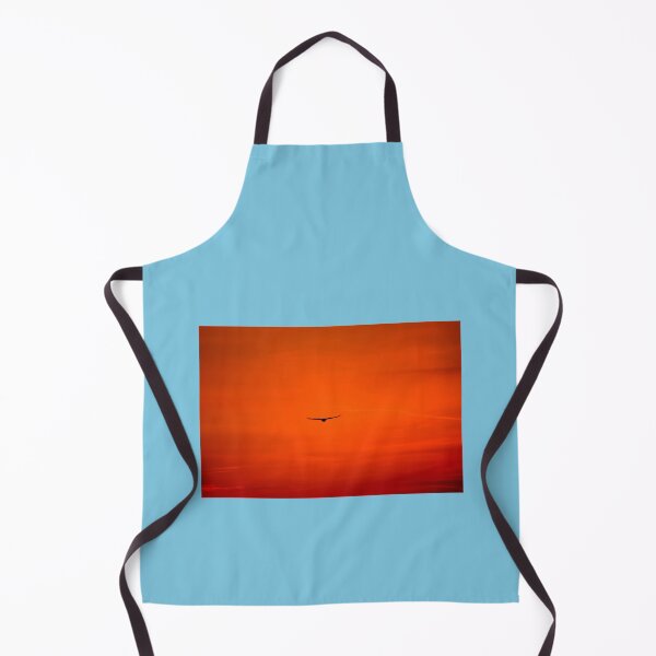 Item preview, twilight orange sky with buzzard designed and sold by Lulubnabise.