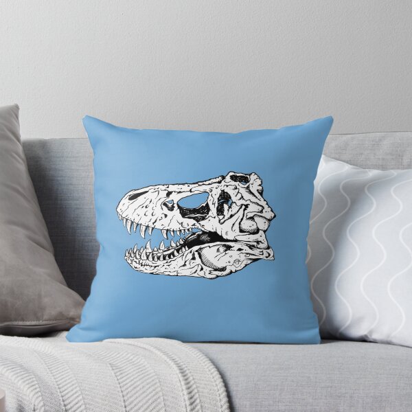 Item preview, T-Rex Skull Sticker designed and sold by NordmeyerHinken.