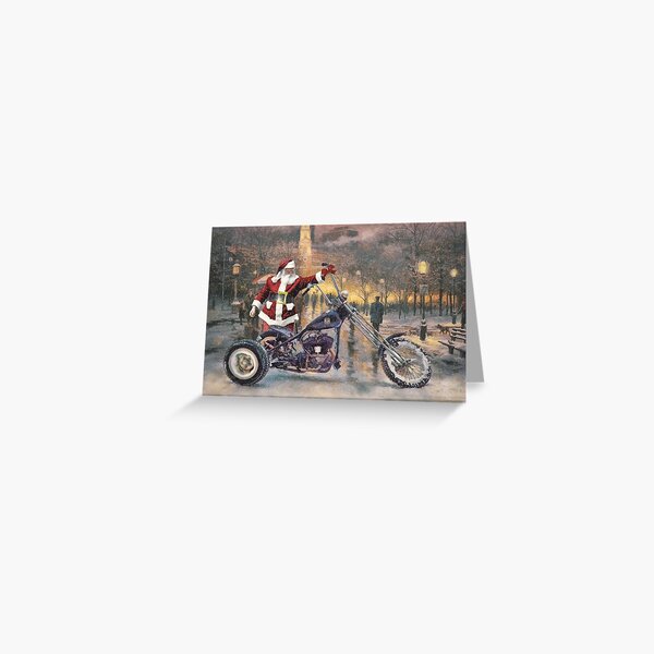 Item preview, Biker Santa designed and sold by ratrodstudios.