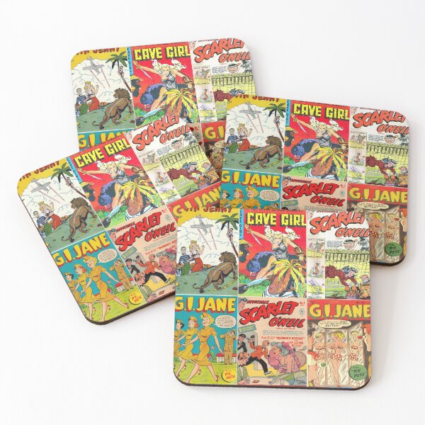 Item preview, Classical Vintage Strong Ladies Comics Set #4 designed and sold by Krispsm.