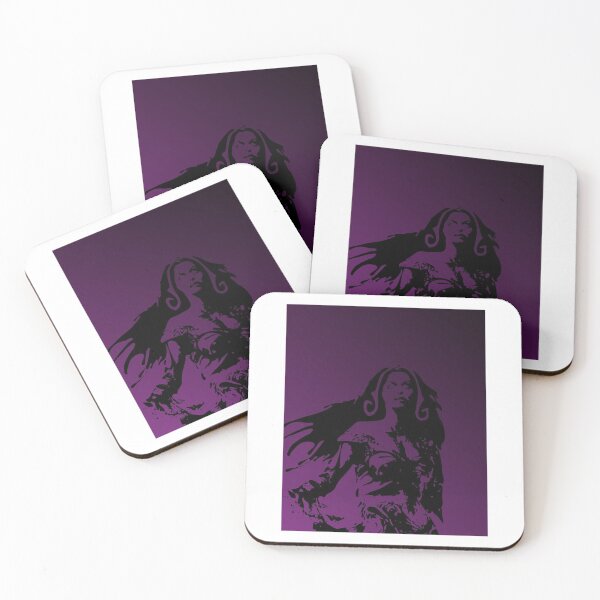 Item preview, Magic Planeswalker Profile  Liliana Vess  Abstract designed and sold by NirVenaArt.