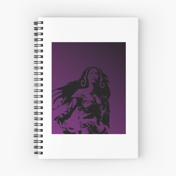 Item preview, Magic Planeswalker Profile  Liliana Vess  Abstract designed and sold by NirVenaArt.