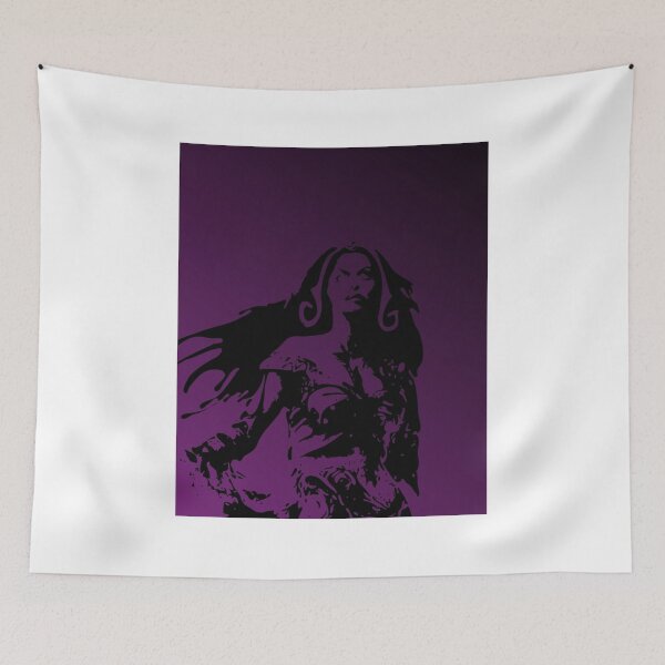 Item preview, Magic Planeswalker Profile  Liliana Vess  Abstract designed and sold by NirVenaArt.