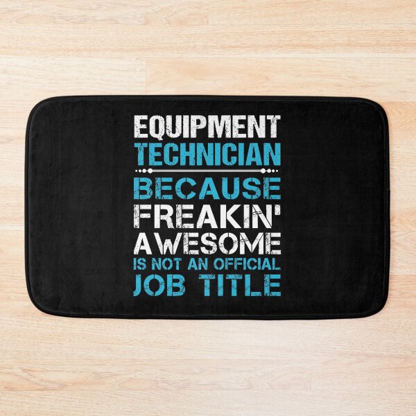 Item preview, Equipment Technician T Shirt - Freaking Awesome Job Gift Item Tee designed and sold by oetate4774.