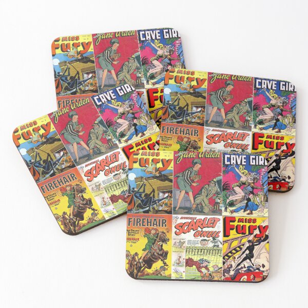Item preview, Classical Vintage Strong Ladies Comics Set #5 designed and sold by Krispsm.
