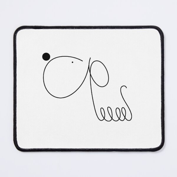 Item preview, Dog Line minimalist designed and sold by MatildaWatson.