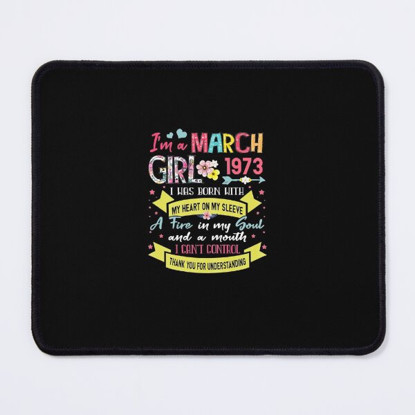 Item preview,  Awesome Since 1973 48th Birthday I m A March Girl 1973  designed and sold by LauriMcrobert.