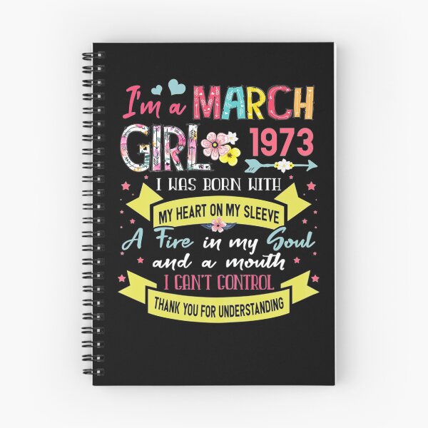Item preview,  Awesome Since 1973 48th Birthday I m A March Girl 1973  designed and sold by LauriMcrobert.