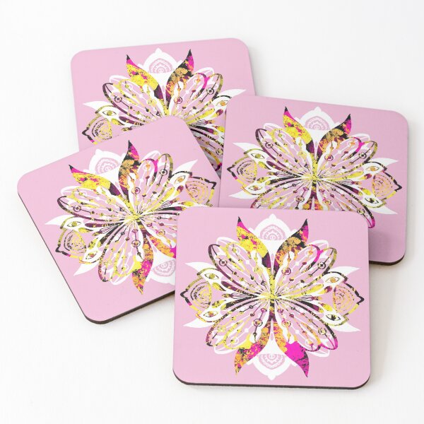 Item preview, Pink white mandala designed and sold by Isabelle-T.