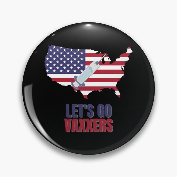 Item preview, Let's Go Vaxxers USA Pro-Vaxx Political Design designed and sold by Nathalie Aynié.