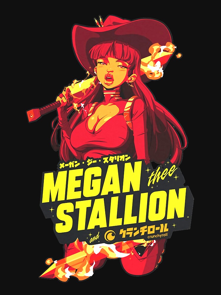 Megan Thee Stallion Western Sci-Fi Anime