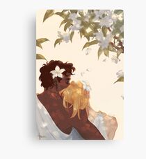 Myrtle Petals Canvas Print