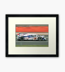 Toyota WEC Hibrid racing car Framed Print