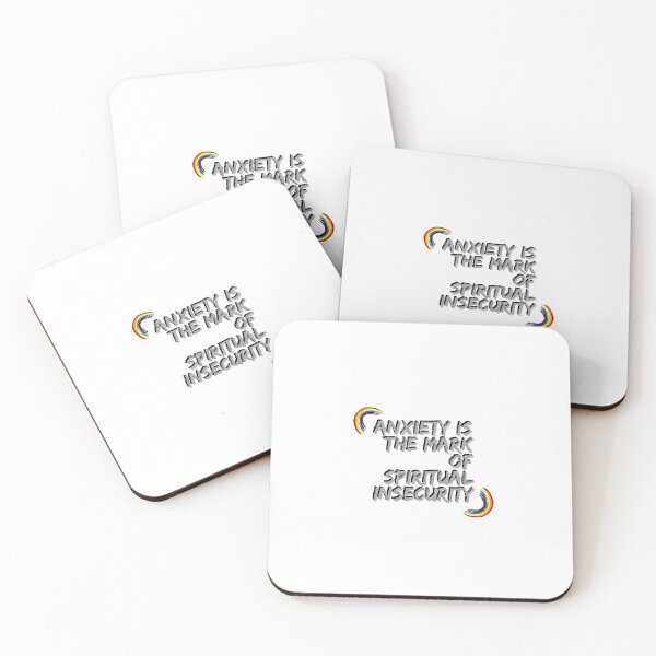 Item preview, "Anxiety is the mark of spiritual insecurity" designed and sold by storeAN.