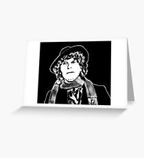 Tom Baker Greeting Card