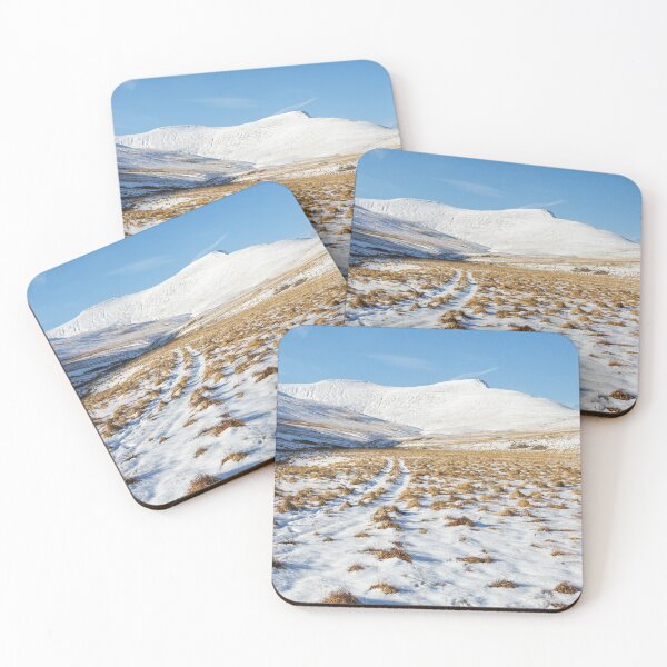 Item preview, Snowy Tracks to Pen Y Fan designed and sold by heidipics.