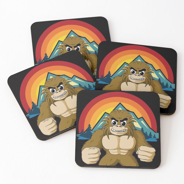 Item preview, Funny Angry Bigfoot Mountain Sasquatch Hunter designed and sold by RGRamsey.