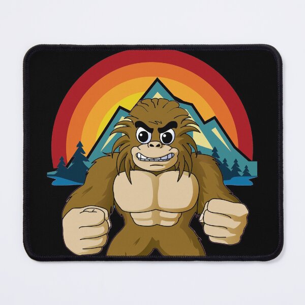 Item preview, Funny Angry Bigfoot Mountain Sasquatch Hunter designed and sold by RGRamsey.