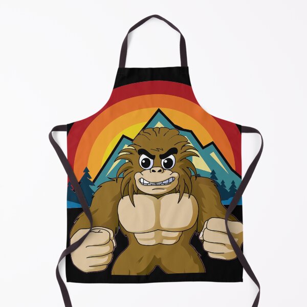 Item preview, Funny Angry Bigfoot Mountain Sasquatch Hunter designed and sold by RGRamsey.