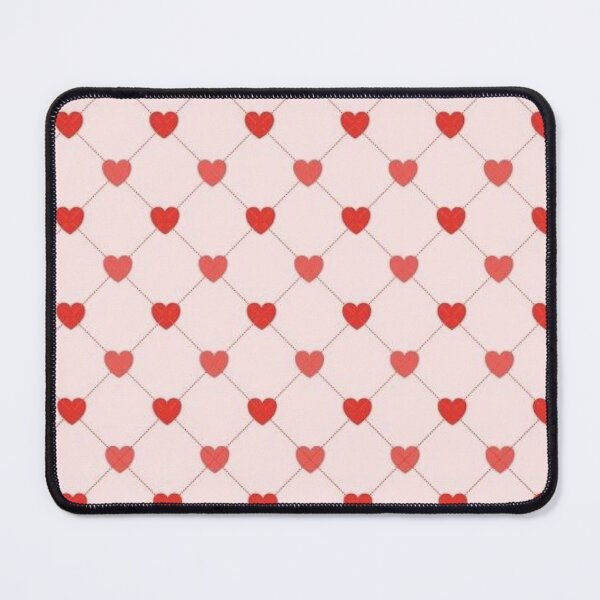 Item preview, Red heart pattern designed and sold by Cronchyfrog11.