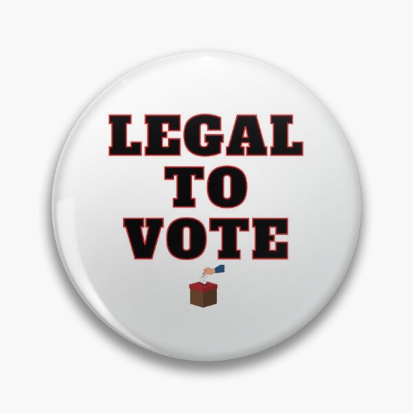 Item preview, Legal to vote! (for light color item) designed and sold by Greatdreamer.