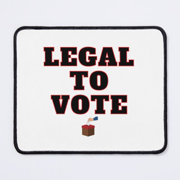 Item preview, Legal to vote! (for light color item) designed and sold by Greatdreamer.