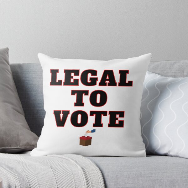 Item preview, Legal to vote! (for light color item) designed and sold by Greatdreamer.