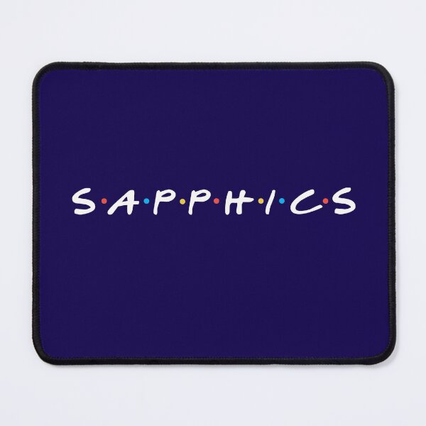Item preview, SAPPHICS (white on black) designed and sold by LP.