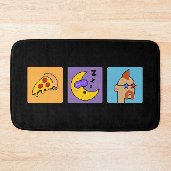 Artikelvorschau, Pixel-Version von Eat Sleep Nft Repeat entworfen und verkauft von WeiloveD.