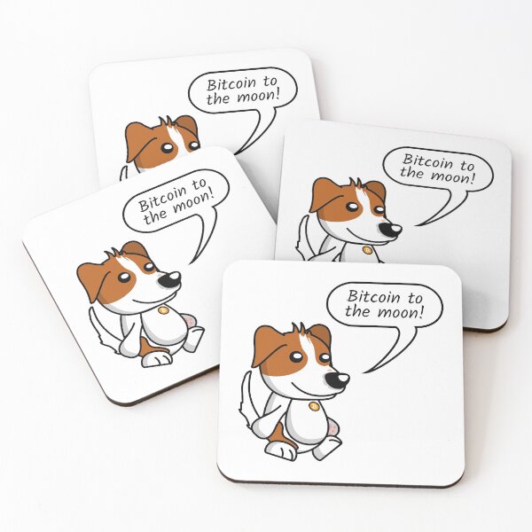 Item preview, Bitcoin Dog - Bitcoin to the moon! designed and sold by NautilusMare.