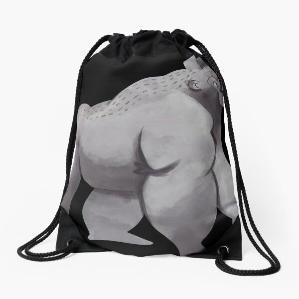 Icy Gorilla Drawstring Bag