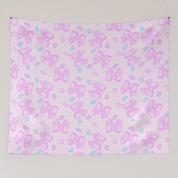 Item preview, Bows and Confetti Pattern  designed and sold by Mizzfiend.