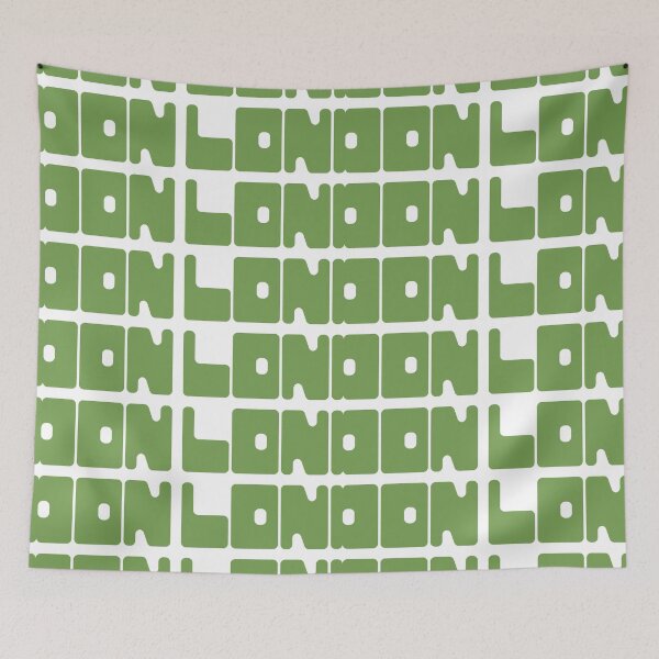 Item preview, London - Foliage Green designed and sold by boxedspaper.