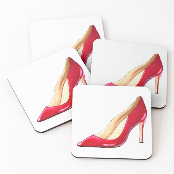 Aperçu de l'œuvre Chaussures à talons hauts rouges créée et vendue par NataBold.
