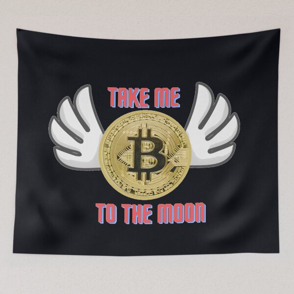 Item preview,  Bitcoin To The Moon designed and sold by Doodlehub.