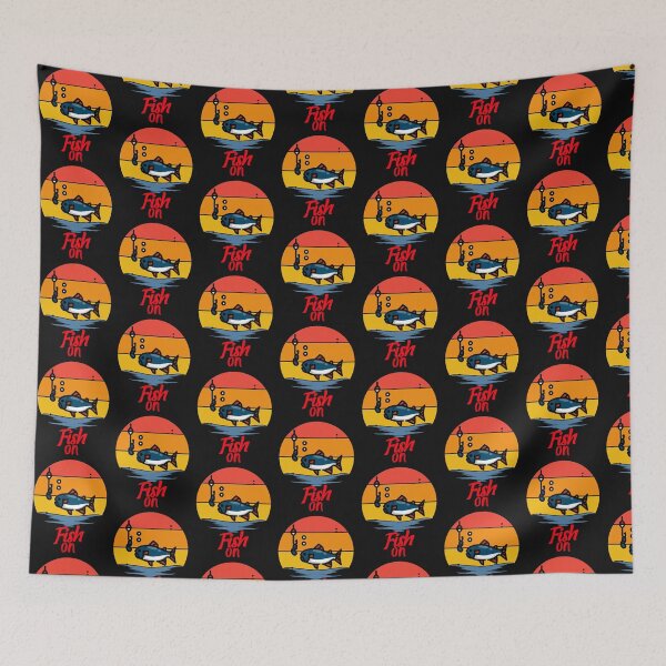 Item preview, Fish on-fishing. designed and sold by DesignedBySnip.
