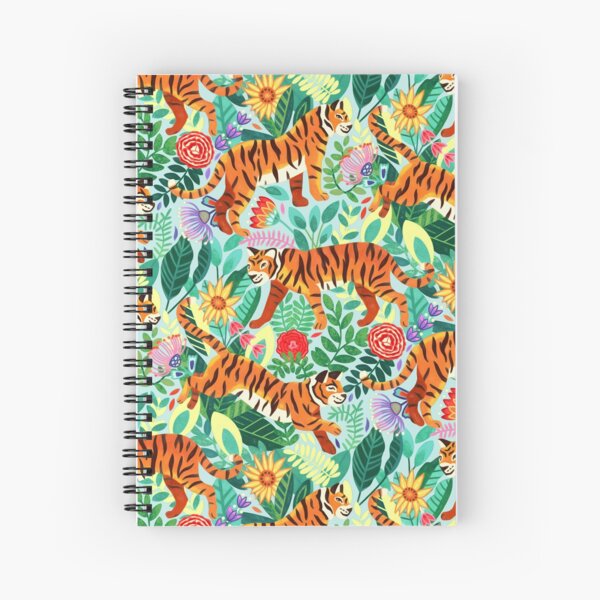 Item preview, Thriving Tiger Tangle & Funky Flora  designed and sold by TigaTiga.