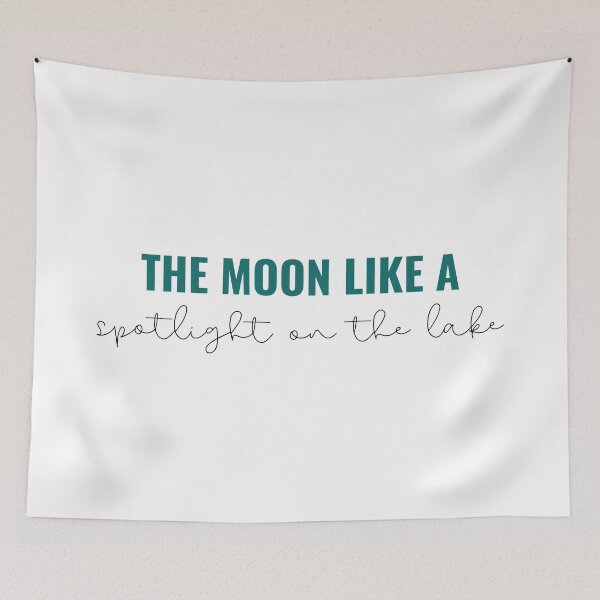Item preview, The moon like a spotlight on the lake - Taylor Swift Debut designed and sold by bombalurina.