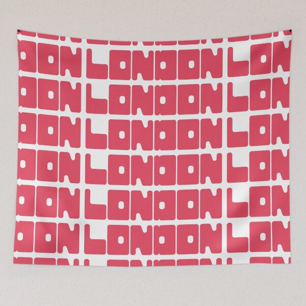 Item preview, London - Paradise Pink designed and sold by boxedspaper.