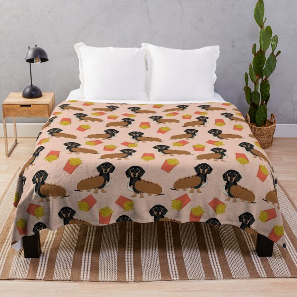 Item preview, Dachshund Hot Dog pattern designed and sold by Wilkinson39.