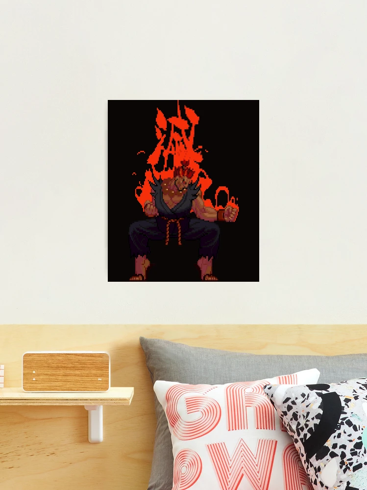 Akuma Taunt For Destruction | Sticker