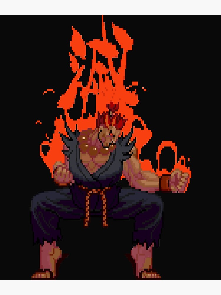 Akuma Taunt For Destruction | Sticker