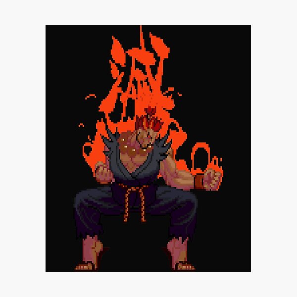 Akuma Taunt For Destruction | Sticker