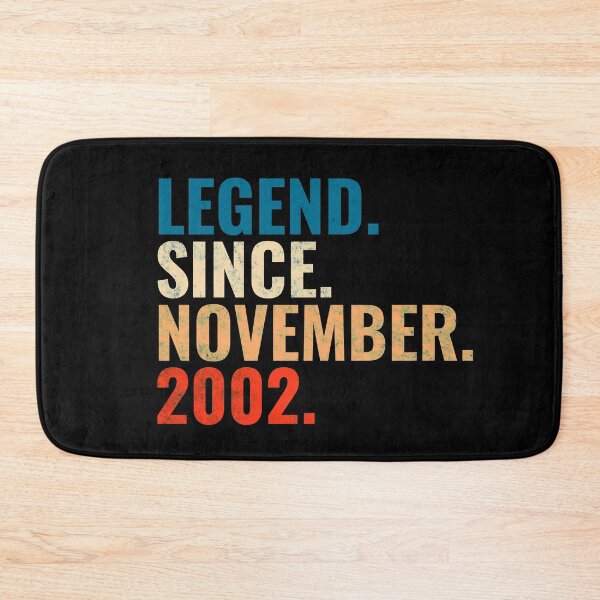 Item preview, Legend Since November 2002 Retro Vintage designed and sold by Teelogic.